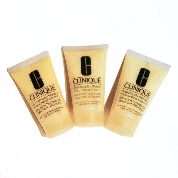 CLINIQUE Dramatically Different Moisturizing Lotion+ 1oz Each 3 Tube Bundle - Picture 2 of 3